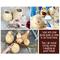 This shows the different stages of several unfinished dried gourds with the seeds being cleaned out of the middle. One gourd is being carved
